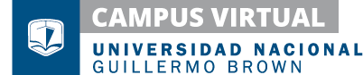 Campus Virtual Universidad Nacional Guillermo Brown